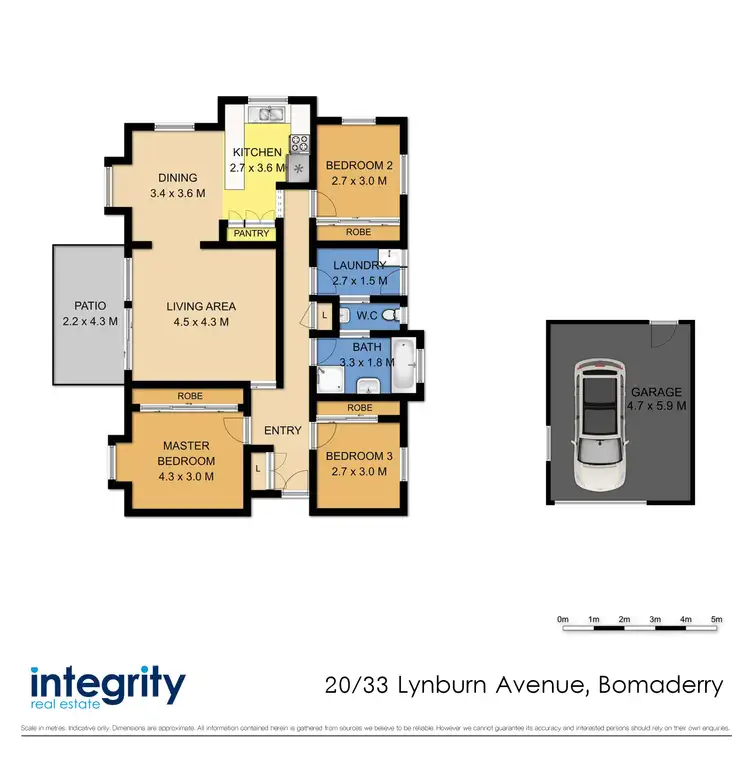Floorplan of Homely villa listing, 20/33 Lynburn Avenue, Bomaderry NSW 2541