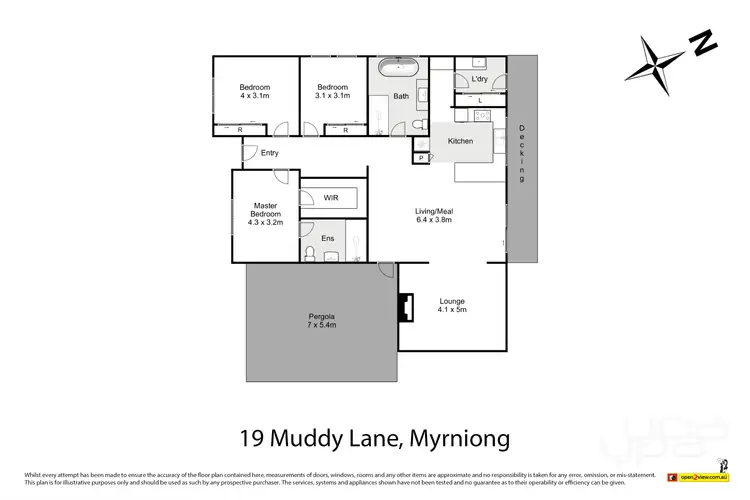 Floorplan of Homely house listing, 19 Muddy Lane, Myrniong VIC 3341