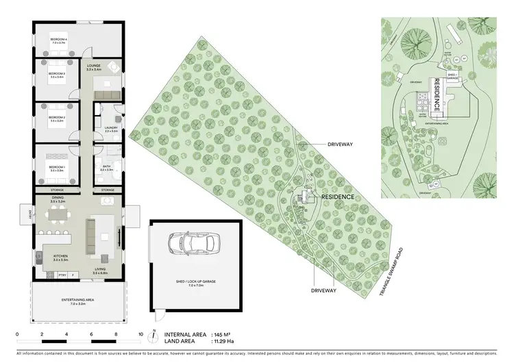 Floorplan of Homely rural property listing, 128 Triangle Swamp Road, Mudgee NSW 2850