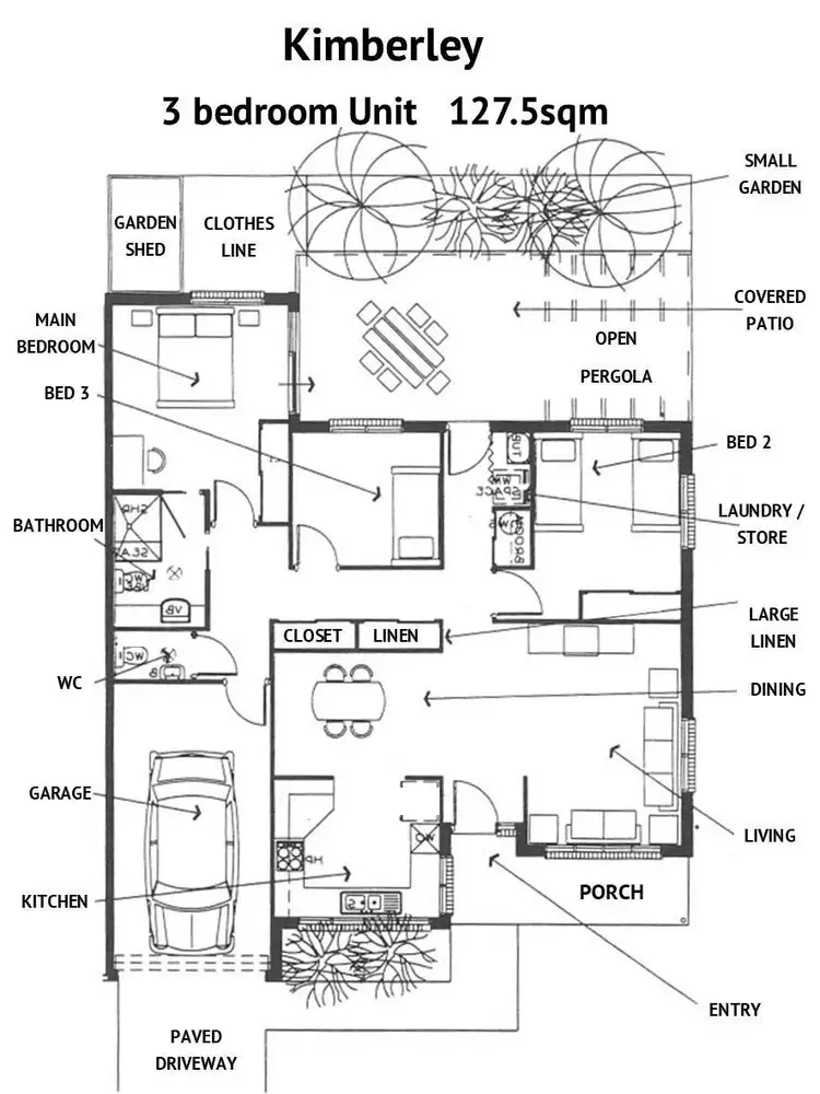 Floorplan of Homely unit listing, 30/31 North Street, Caloundra QLD 4551