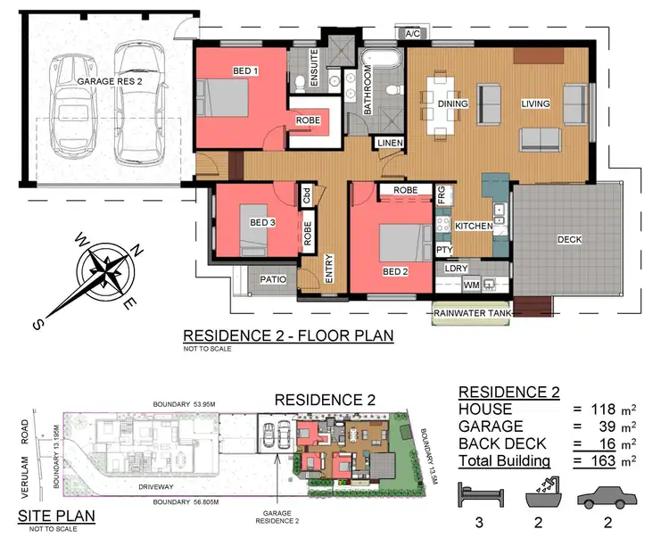 Floorplan of Homely house listing, 40A Verulam Road, Lambton NSW 2299