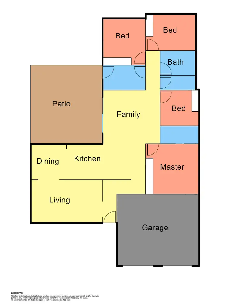 Floorplan of Homely house listing, 107 Mount Hall Road, Raymond Terrace NSW 2324