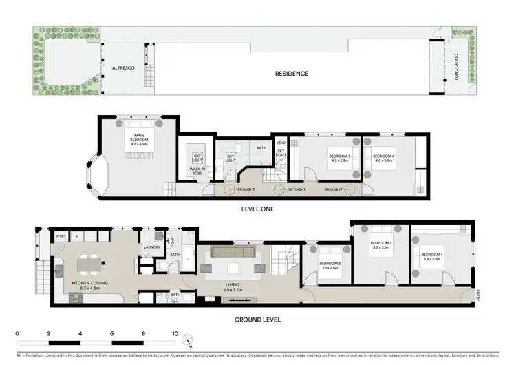 Floorplan of Homely semi-detached listing, 32 Watson Street, Bondi NSW 2026