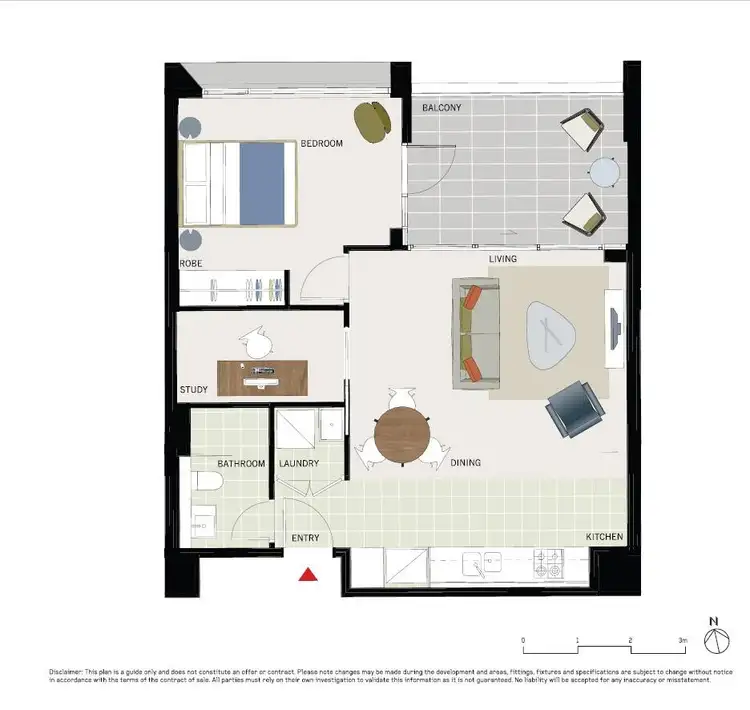 Floorplan of Homely apartment listing, 152/619-629 Gardeners Road, Mascot NSW 2020