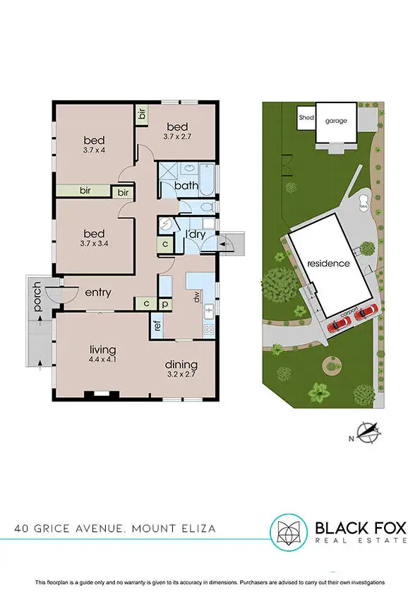 Floorplan of Homely house listing, 40 Grice Avenue, Mount Eliza VIC 3930