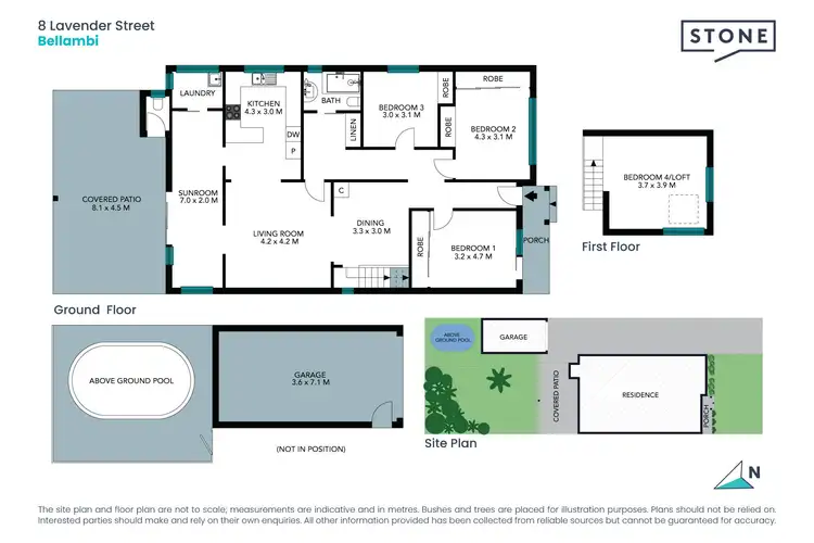 Floorplan of Homely house listing, 8 Lavender Street, Bellambi NSW 2518