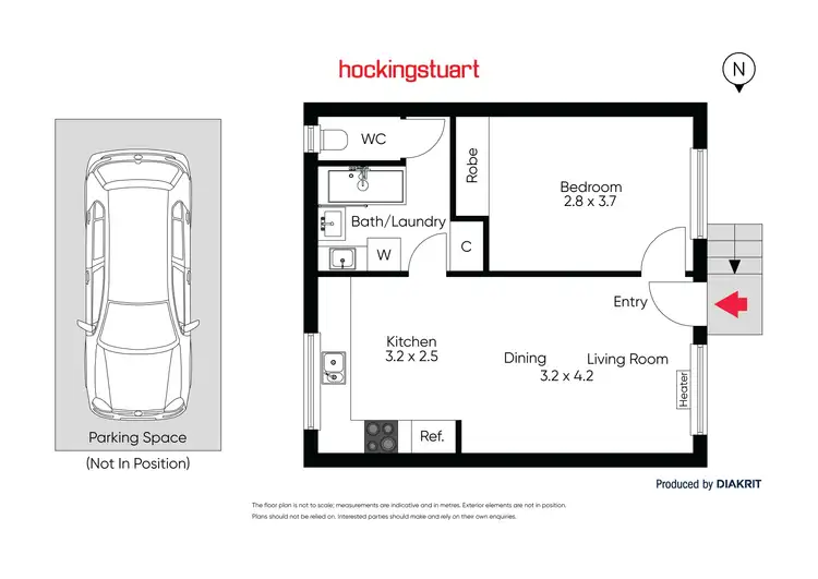 Floorplan of Homely unit listing, 2/30 Beaumont Parade, West Footscray VIC 3012