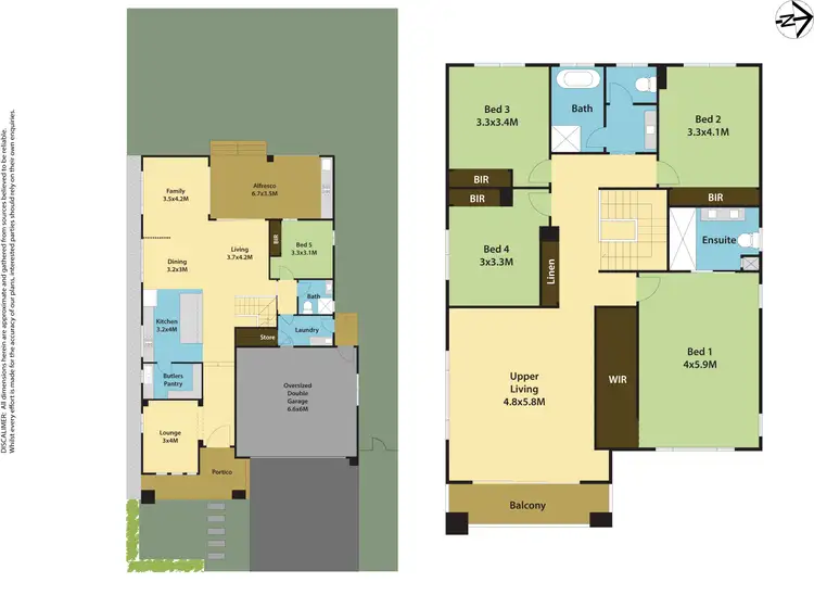 Floorplan of Homely house listing, 43 Kalinda Avenue, Box Hill NSW 2765