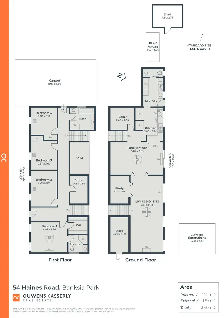 Floorplan of Homely house listing, 54 Haines Road, Banksia Park SA 5091