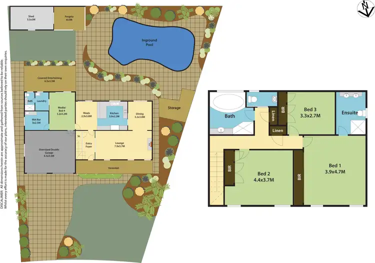 Floorplan of Homely house listing, 14 Appletree Drive, Cherrybrook NSW 2126