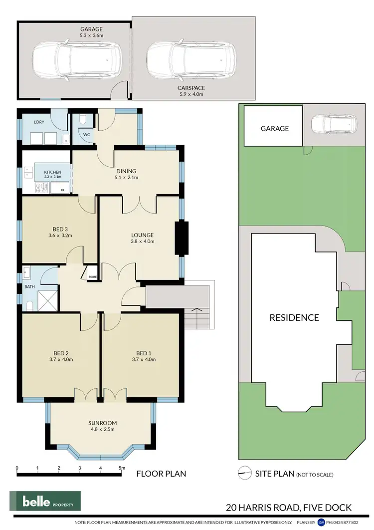 Floorplan of Homely house listing, 20 Harris Road, Five Dock NSW 2046