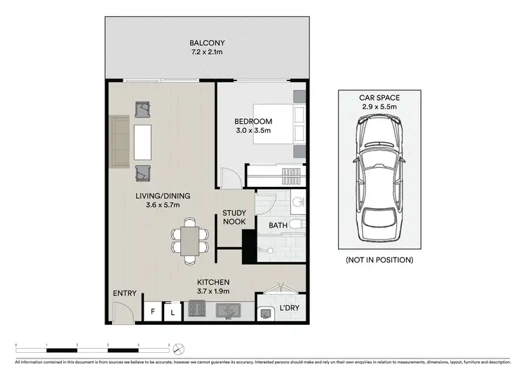 Floorplan of Homely apartment listing, 21/109 George Street, Parramatta NSW 2150