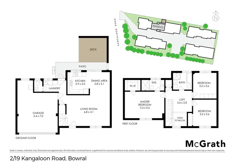 Floorplan of Homely townhouse listing, 2/19 Kangaloon Road, Bowral NSW 2576