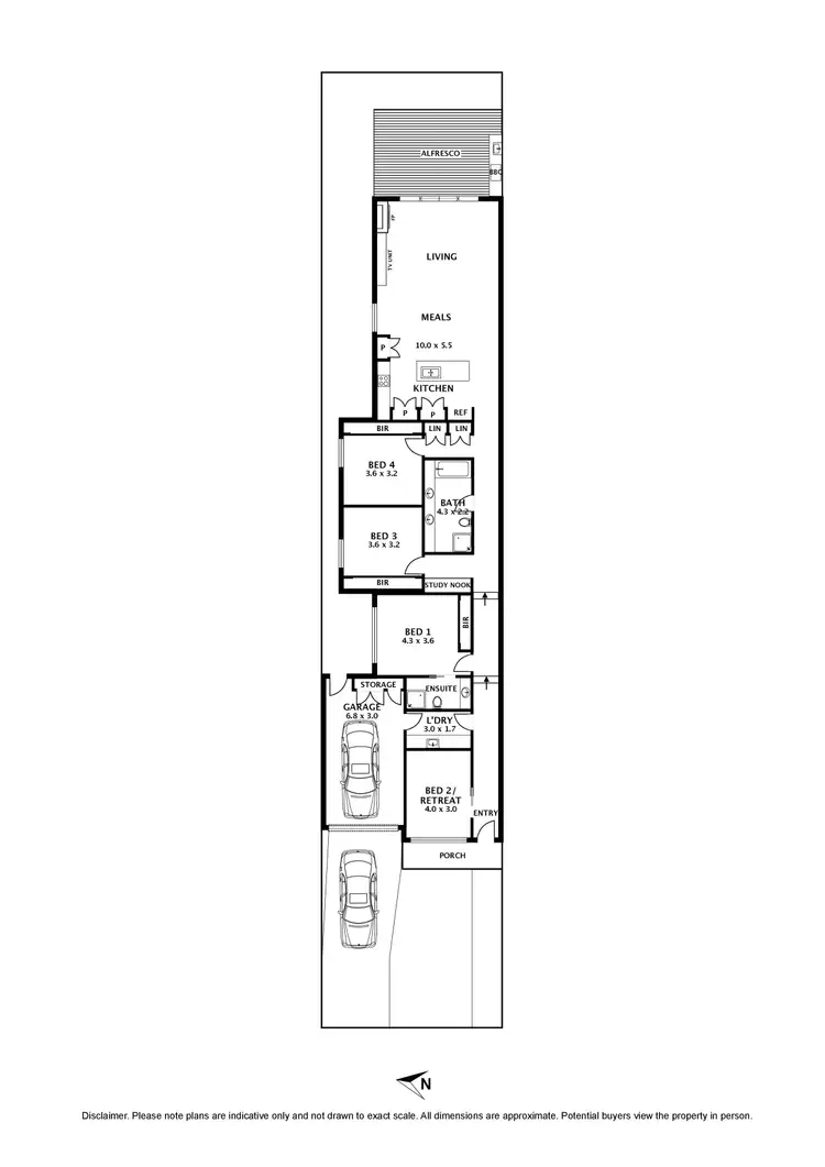 Floorplan of Homely house listing, 18 Foch Street, Reservoir VIC 3073