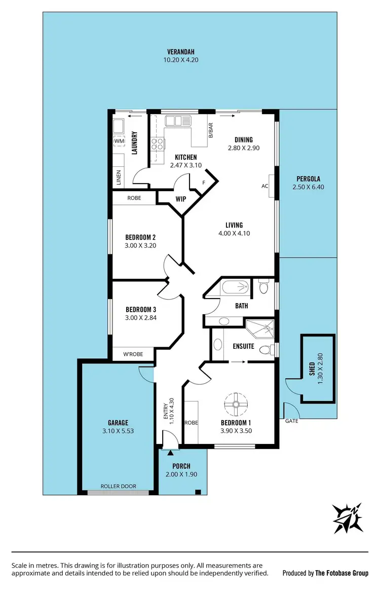 Floorplan of Homely house listing, 22 Drumborg Court, Woodcroft SA 5162
