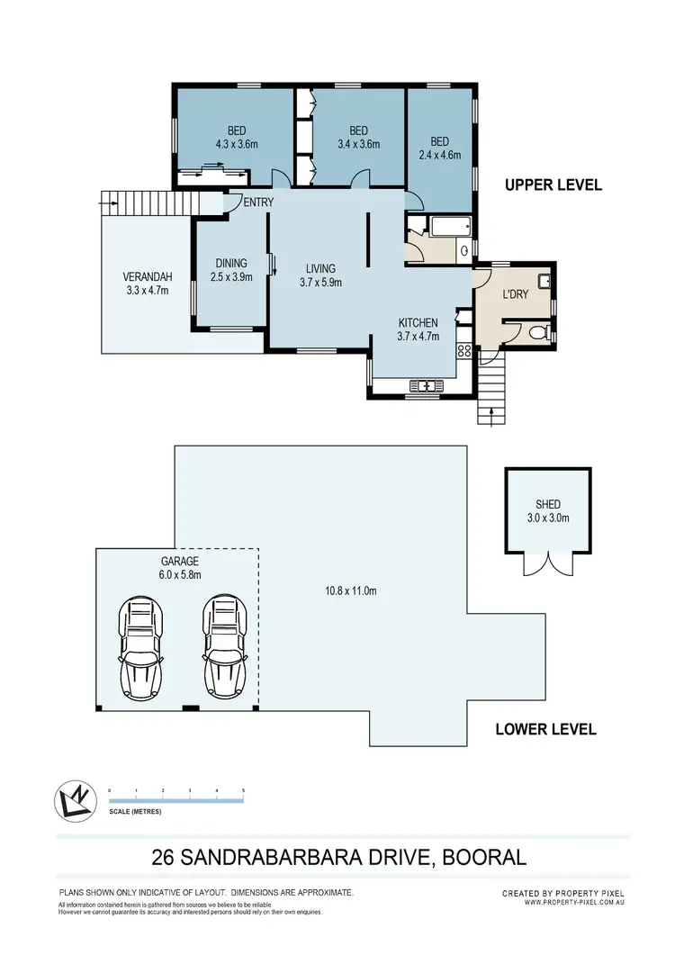 Floorplan of Homely house listing, 26 Sandrabarbara Drive, Booral QLD 4655