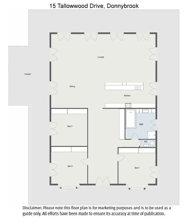 Floorplan of Homely house listing, 15 Tallowwood Drive, Donnybrook WA 6239