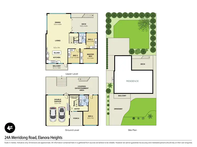 Floorplan of Homely house listing, 24A Merridong Road, Elanora Heights NSW 2101