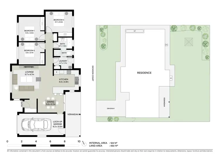 Floorplan of Homely house listing, 1 Dickson Court, Mudgee NSW 2850