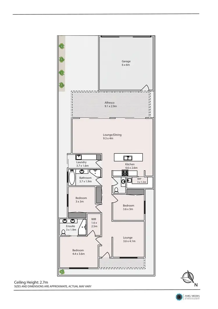 Floorplan of Homely house listing, Lot 97/93 Sixteenth Street, Mildura VIC 3500