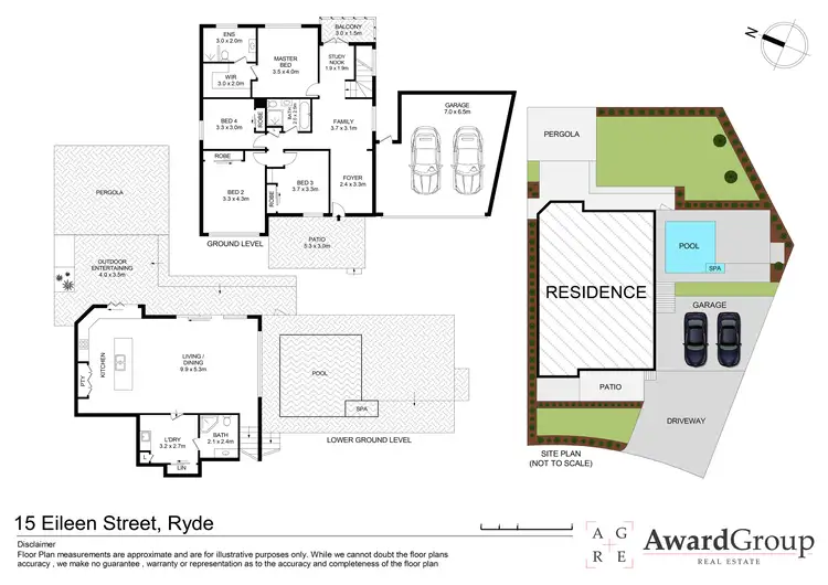 Floorplan of Homely house listing, 15 Eileen Street, Ryde NSW 2112