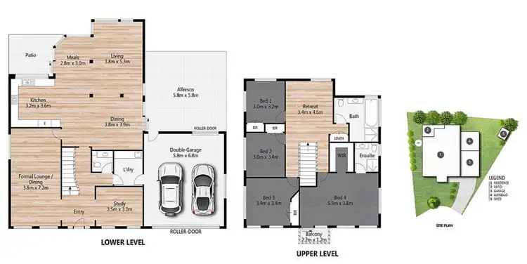 Floorplan of Homely house listing, 6 Maple Court, Carindale QLD 4152