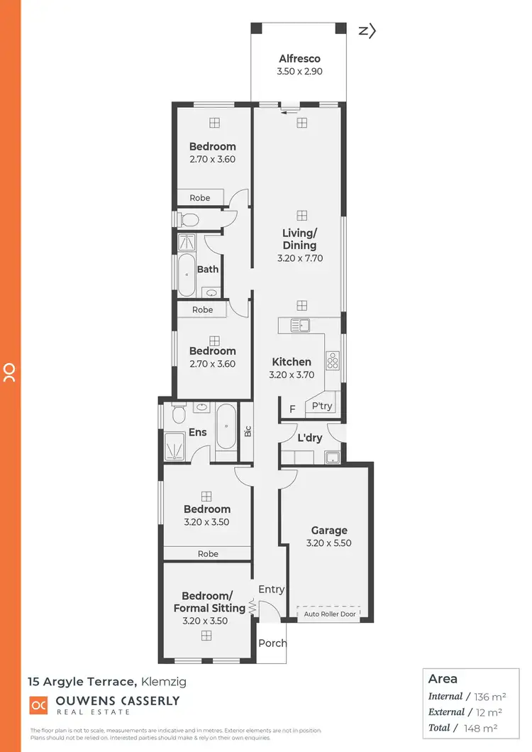 Floorplan of Homely house listing, 15 Argyle Terrace, Klemzig SA 5087