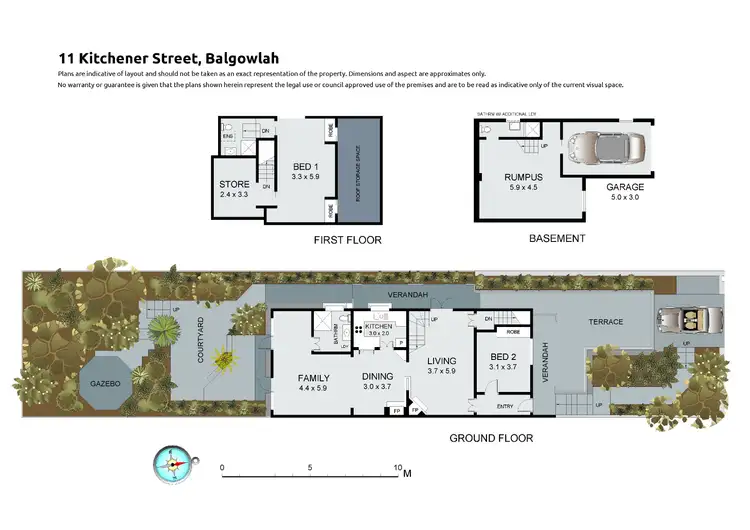 Floorplan of Homely house listing, 11 Kitchener Street, Balgowlah NSW 2093