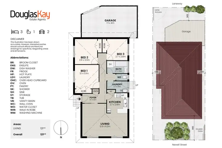 Floorplan of Homely house listing, 23 Newell Street, Footscray VIC 3011