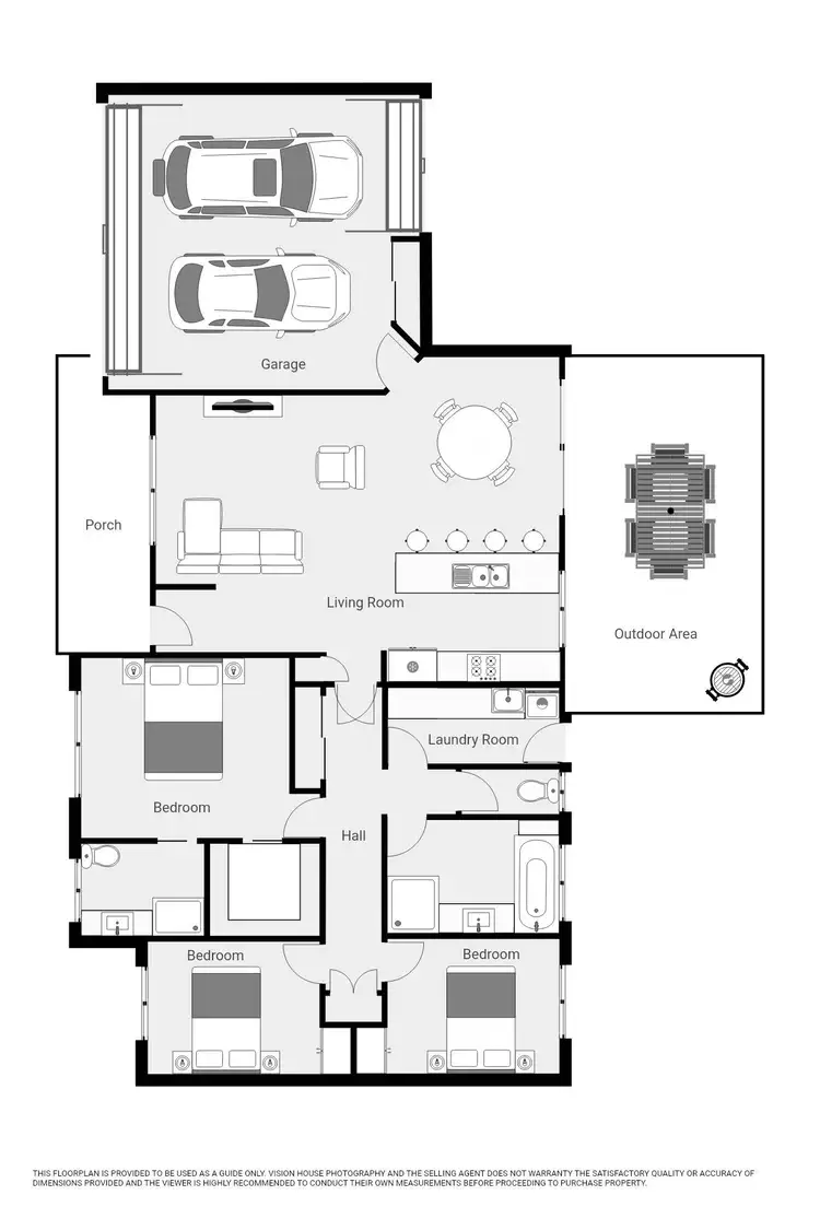 Floorplan of Homely house listing, 63 Ronald Street, Robinvale VIC 3549