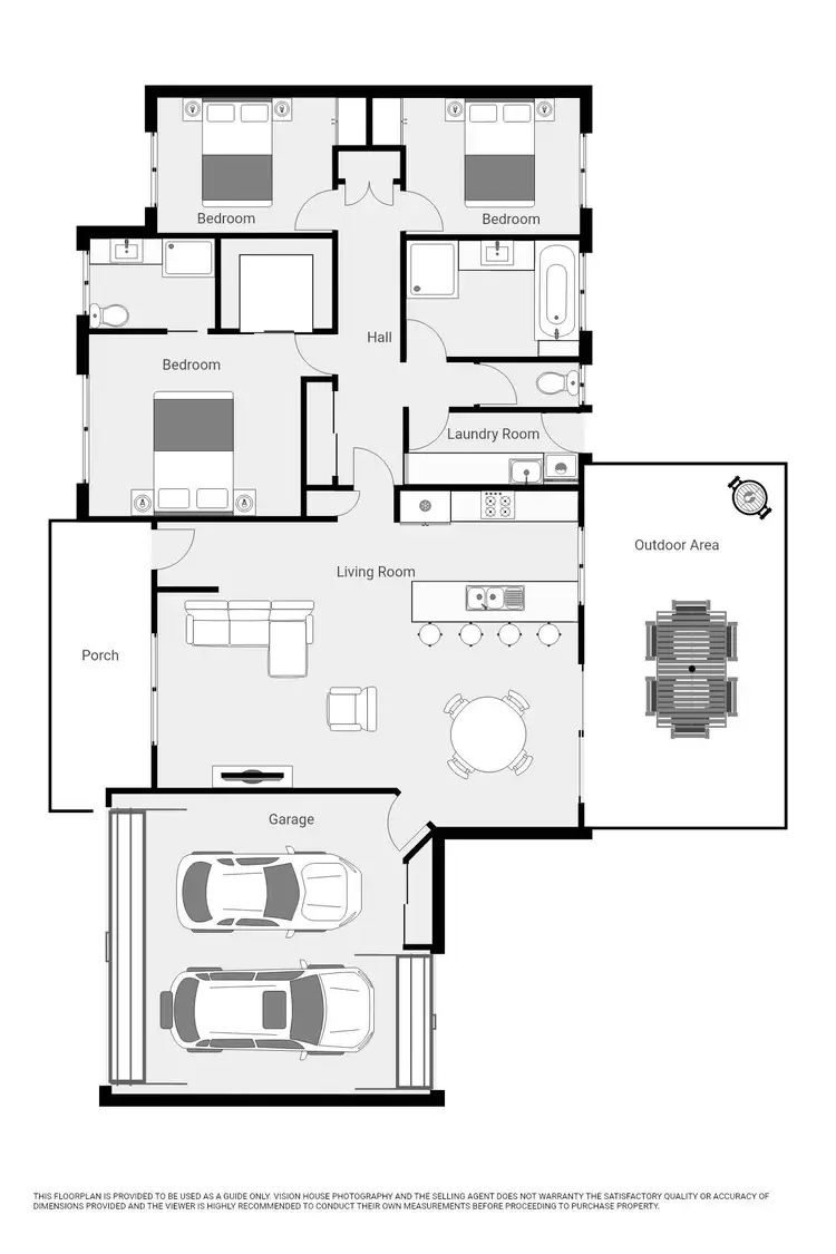 Floorplan of Homely house listing, 65 Ronald Street, Robinvale VIC 3549