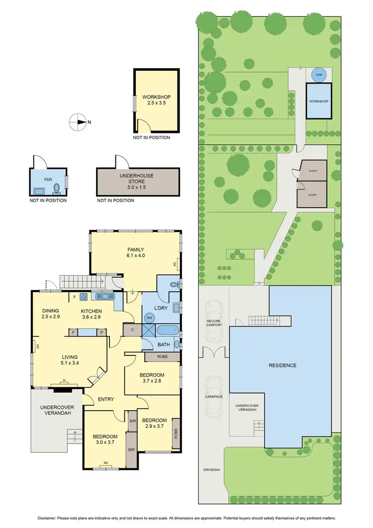 Floorplan of Homely house listing, 13 Clydebank Road, Essendon West VIC 3040