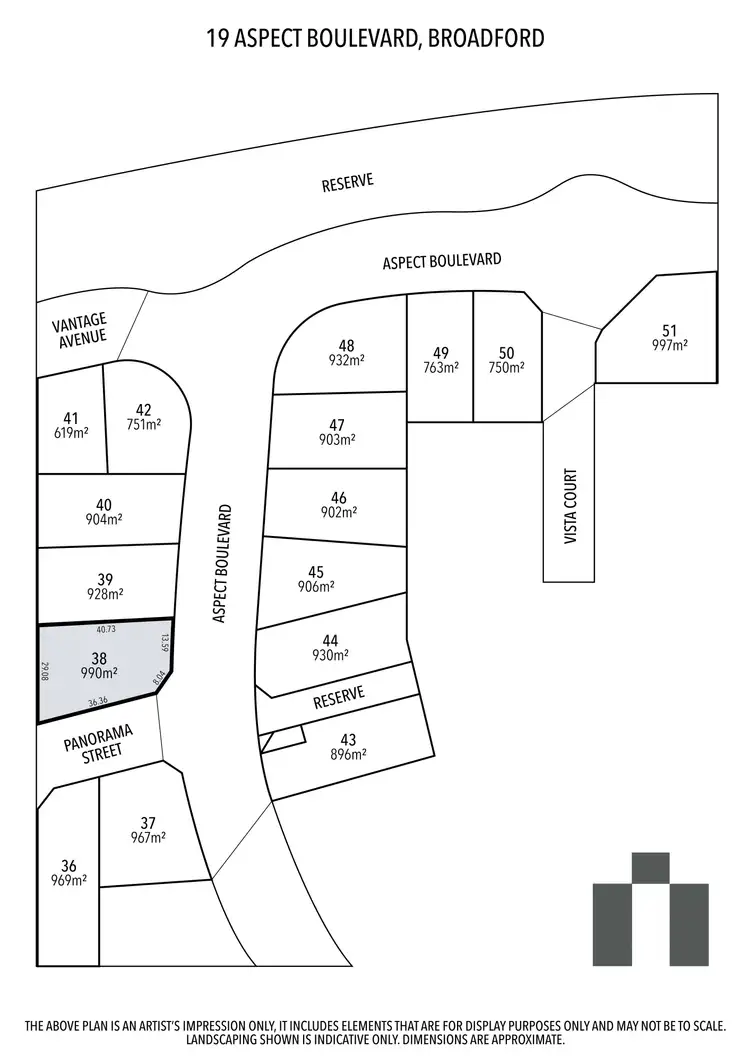 Floorplan of Homely land listing, 2 Panorama Street, Broadford VIC 3658