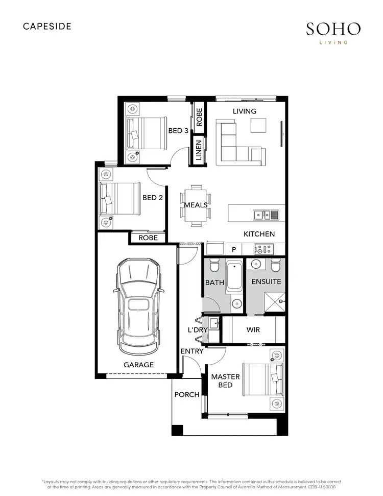 Floorplan of Homely land listing, 9 Oleander Circuit, Beveridge VIC 3753