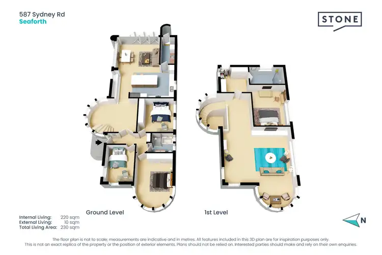 Floorplan of Homely house listing, 587 Sydney Road, Seaforth NSW 2092