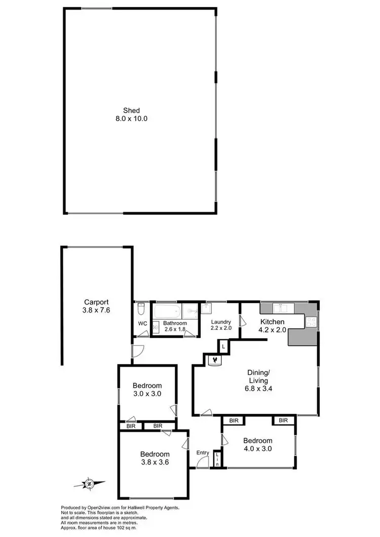 Floorplan of Homely house listing, 7 Victory Avenue, Devonport TAS 7310