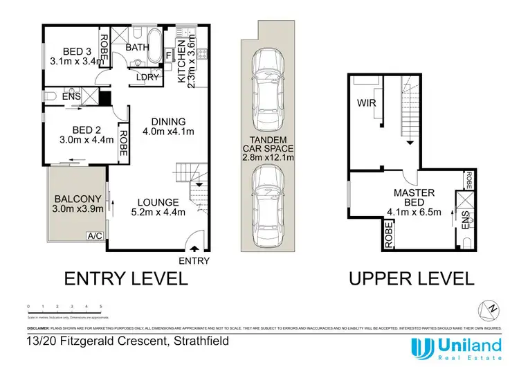Floorplan of Homely unit listing, 13/20 Fitzgerald Crescent, Strathfield NSW 2135