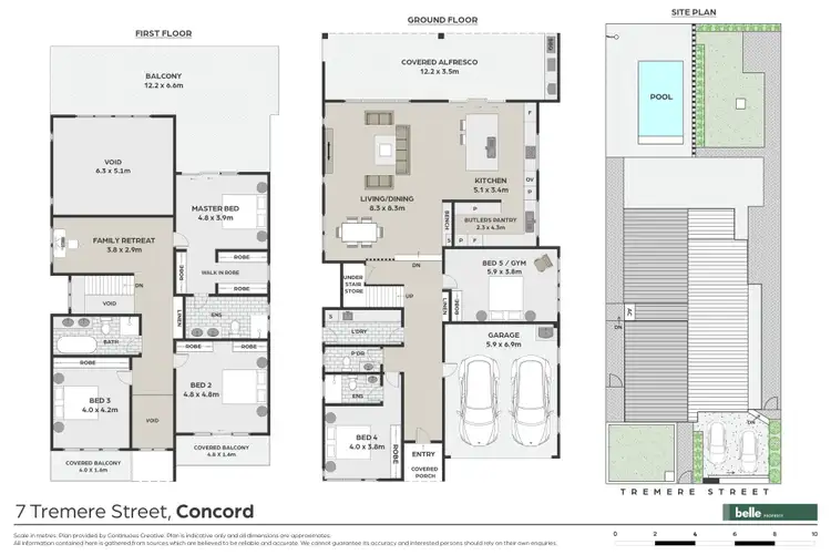 Floorplan of Homely house listing, 7 Tremere Street, Concord NSW 2137
