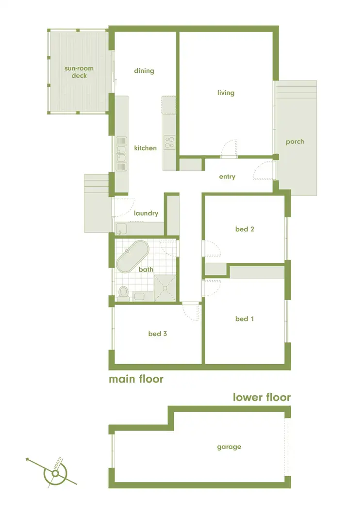 Floorplan of Homely house listing, 7 Tanner Place, Kambah ACT 2902
