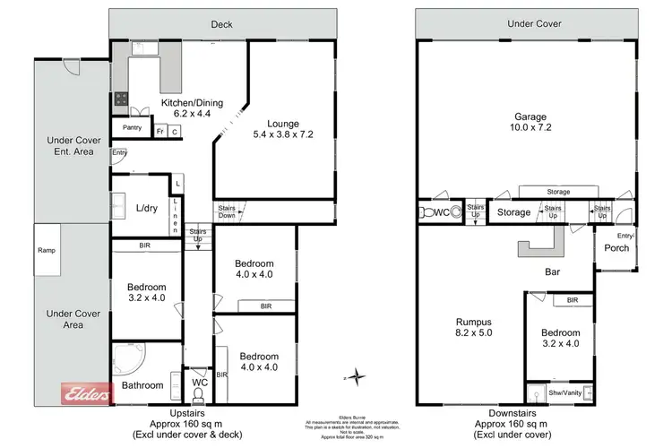 Floorplan of Homely house listing, 22 Damian Avenue, Downlands TAS 7320