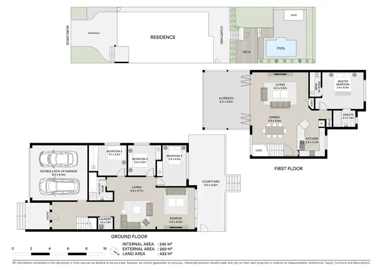 Floorplan of Homely house listing, 14B Wuru Drive, Burrill Lake NSW 2539