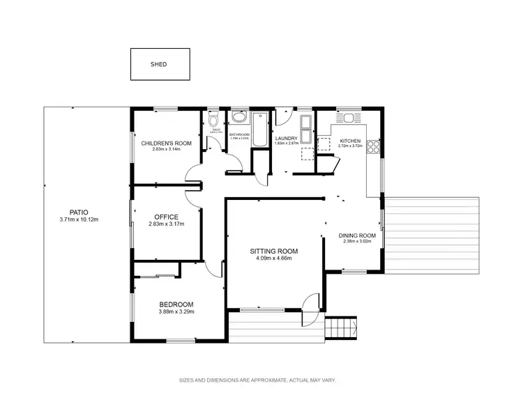 Floorplan of Homely house listing, 11 Brant Close, Manoora QLD 4870