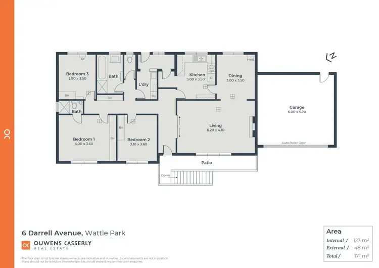 Floorplan of Homely house listing, 6 Darrell Avenue, Wattle Park SA 5066