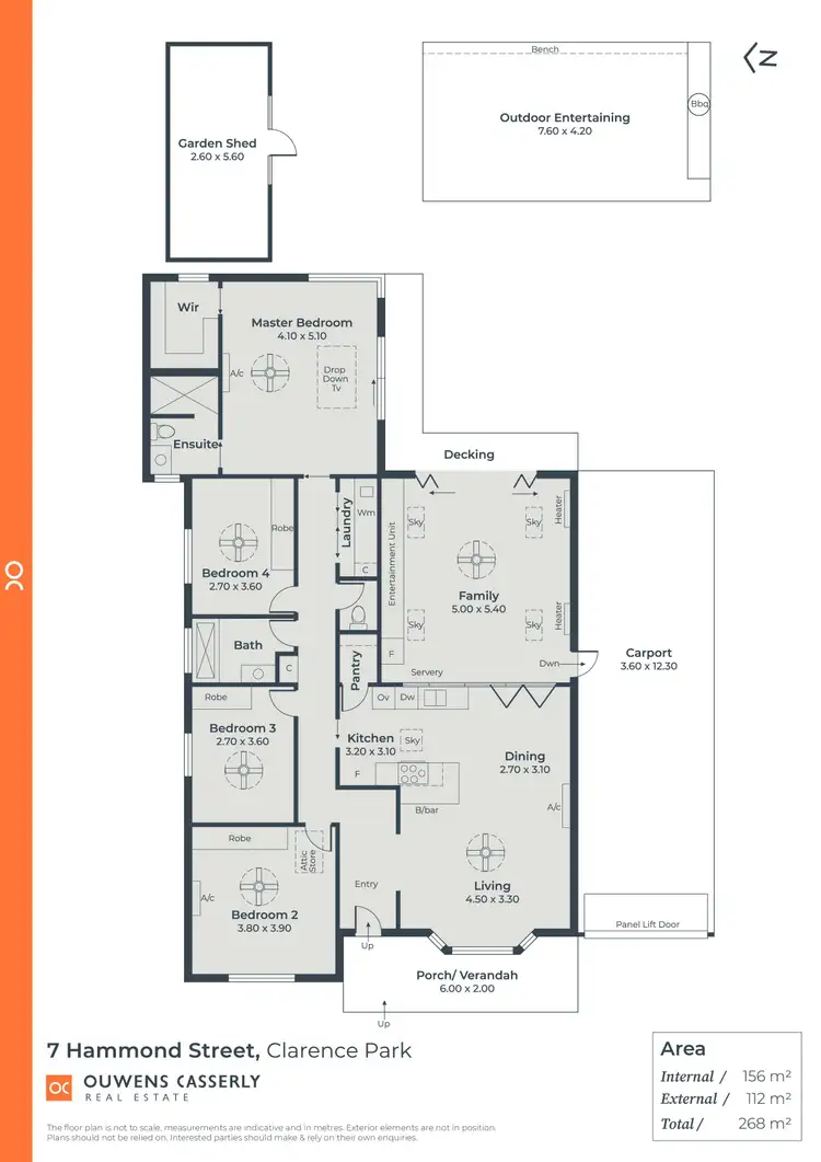Floorplan of Homely house listing, 7 Hammond Street, Clarence Park SA 5034