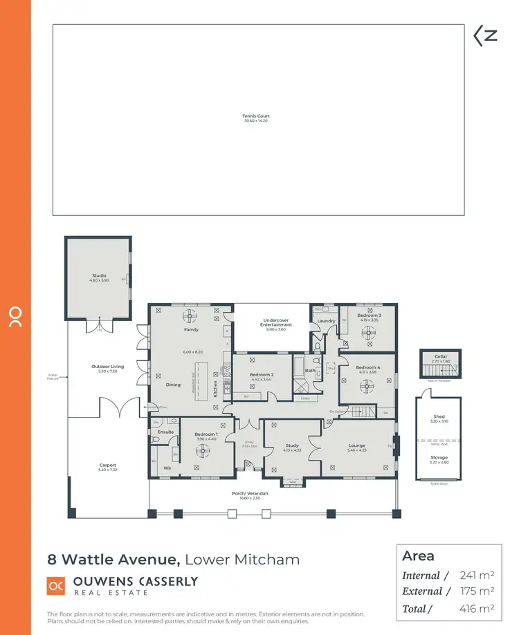 Floorplan of Homely house listing, 8 Wattle Avenue, Lower Mitcham SA 5062