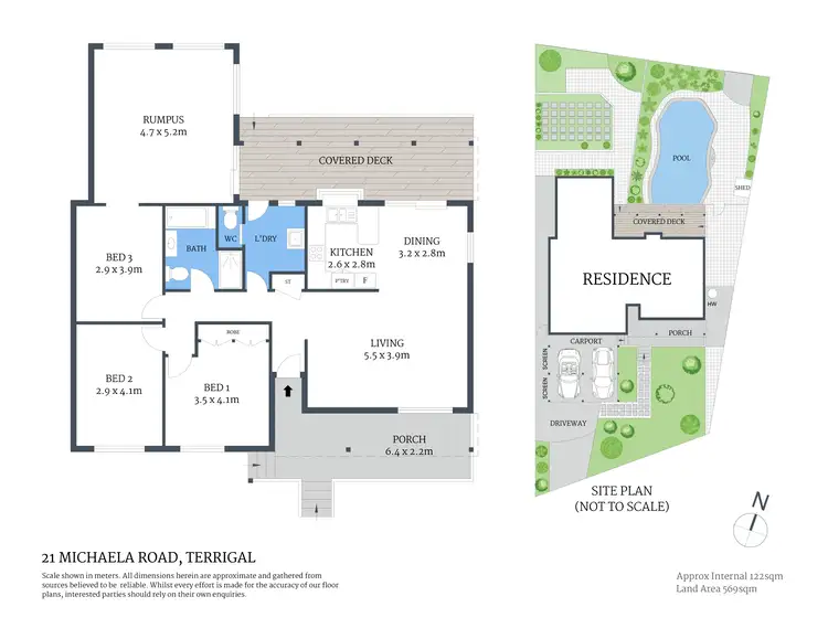 Floorplan of Homely house listing, 21 Michaela Road, Terrigal NSW 2260