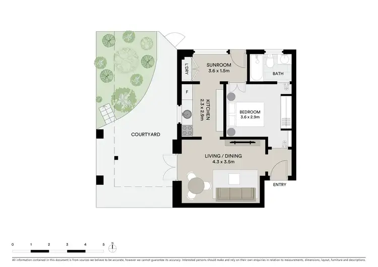 Floorplan of Homely apartment listing, 5/29 East Crescent Street, Mcmahons Point NSW 2060