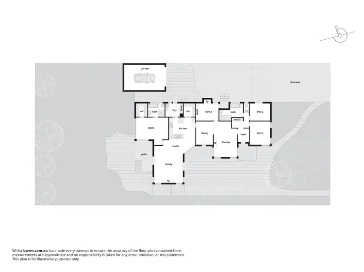 Floorplan of Homely house listing, 95 Captain Cook Crescent, Narrabundah ACT 2604