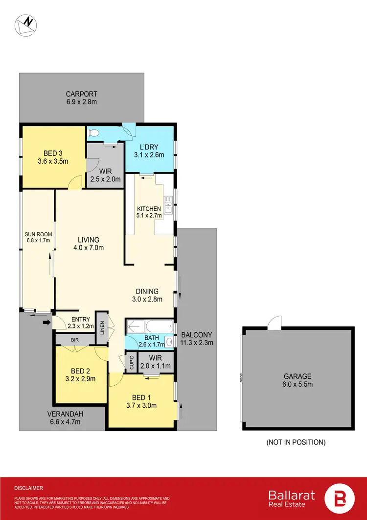 Floorplan of Homely house listing, 139-141 Bankin Street, Learmonth VIC 3352