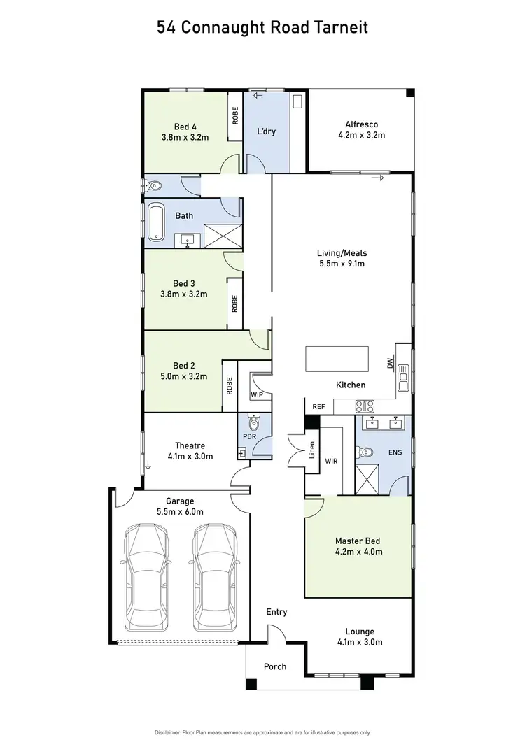 Floorplan of Homely house listing, 54 Connaught Road, Tarneit VIC 3029